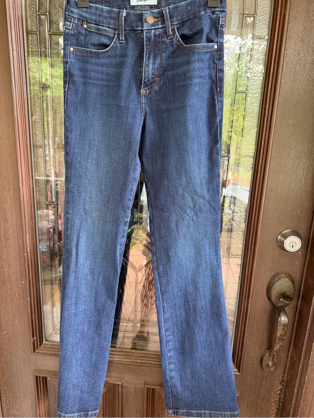 Wrangler Indigo Blue Straight Leg Women’s Jeans